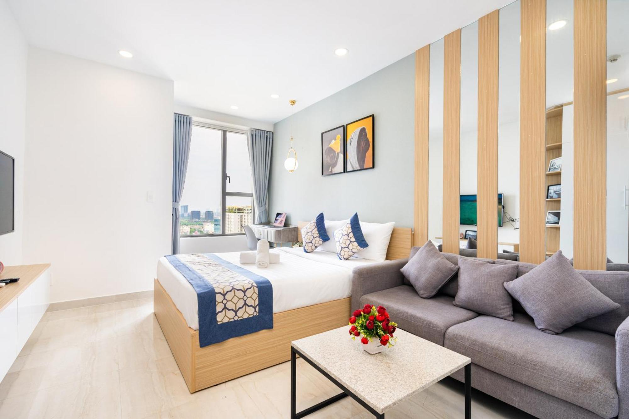 Rivergate Residence - Goby Home - Lux Apartment, Near Ben Thanh Ho Chi Minh-stad Buitenkant foto