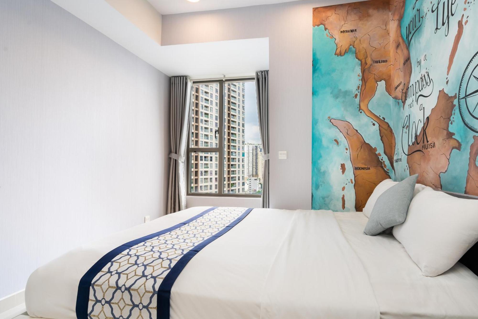 Rivergate Residence - Goby Home - Lux Apartment, Near Ben Thanh Ho Chi Minh-stad Buitenkant foto